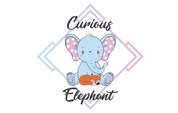 Curious Elephant - A Logo Full of Love and Meaning
