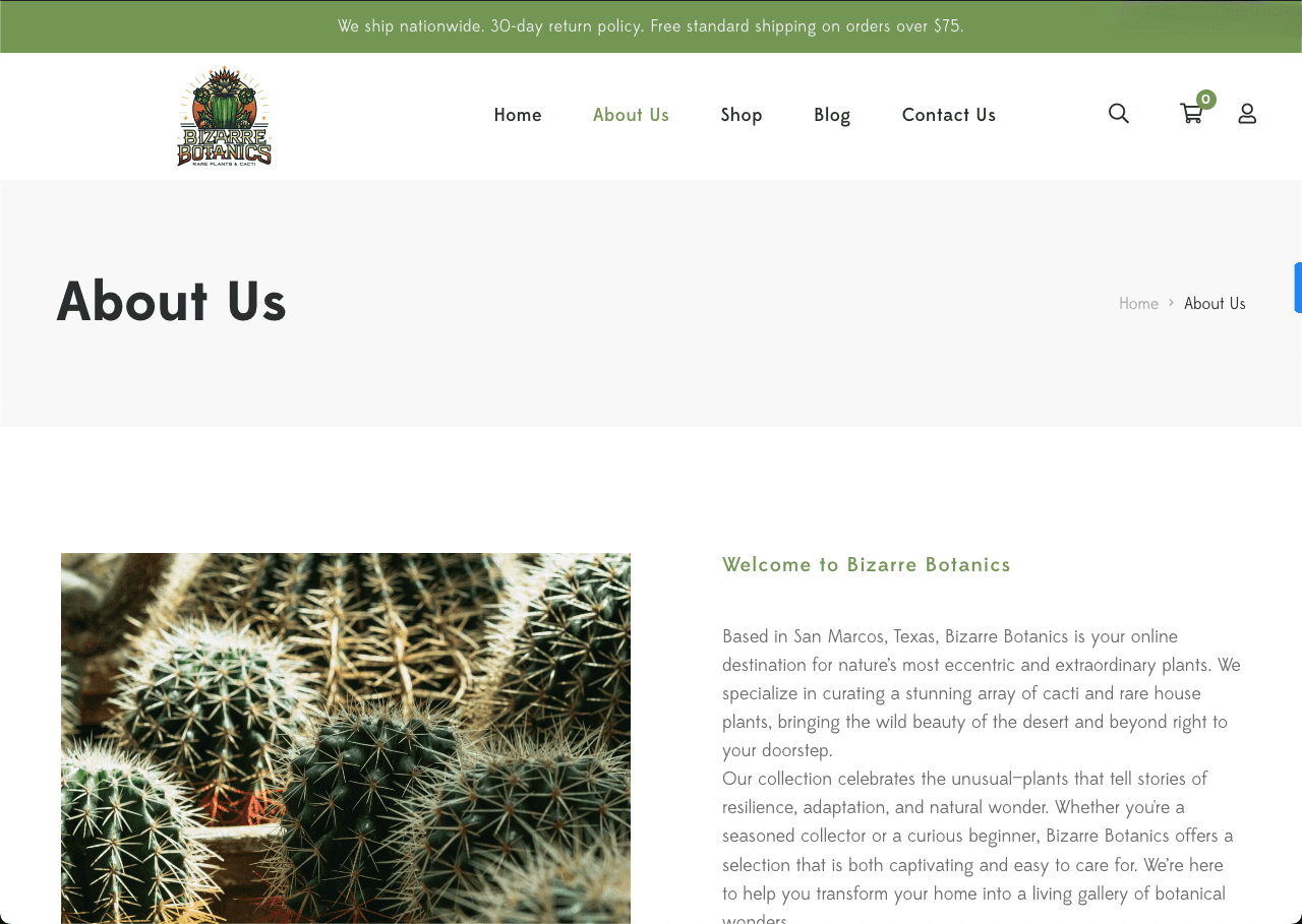 Bizarre Botanics - Brand Build – gallery 16