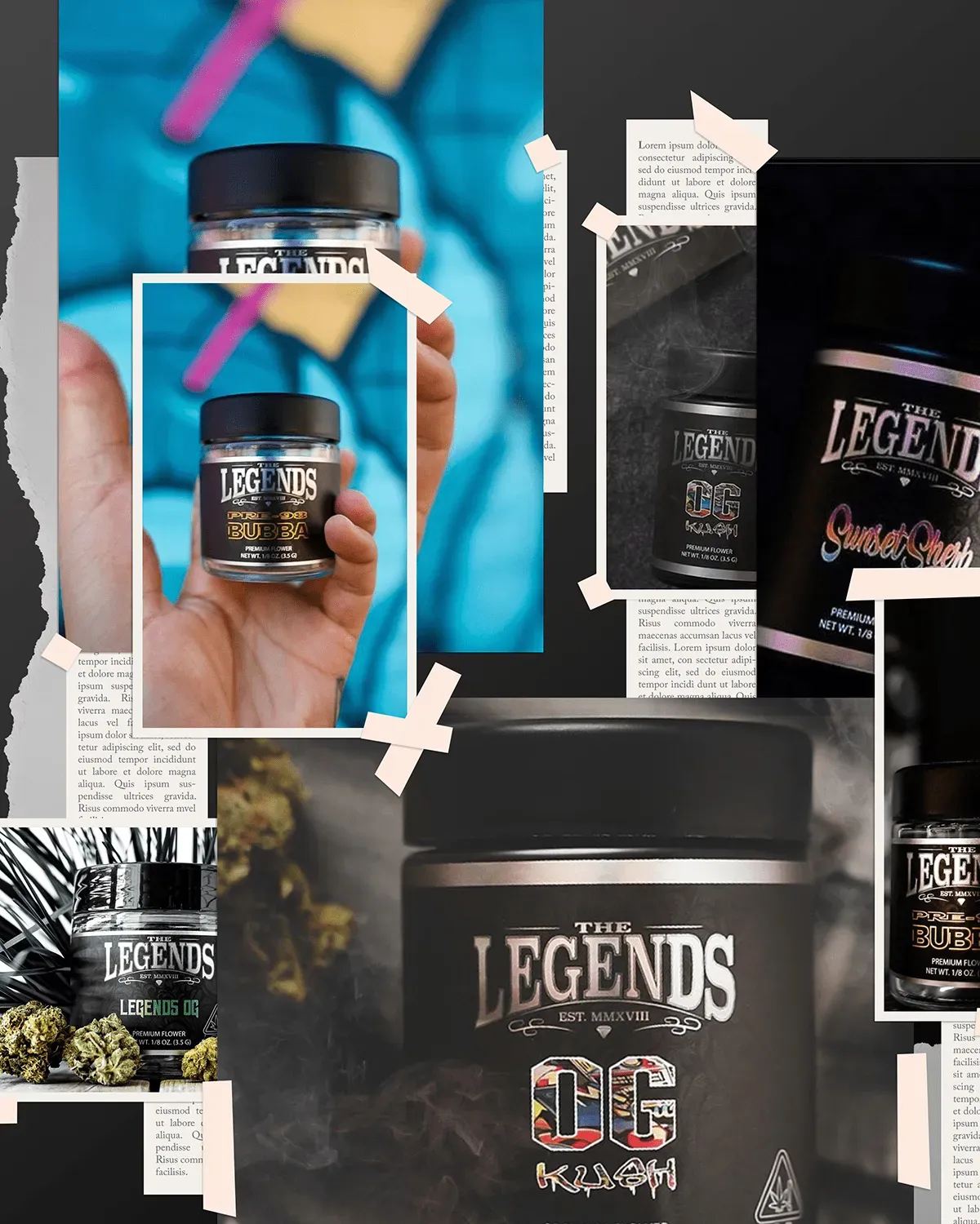 The Legends Branding