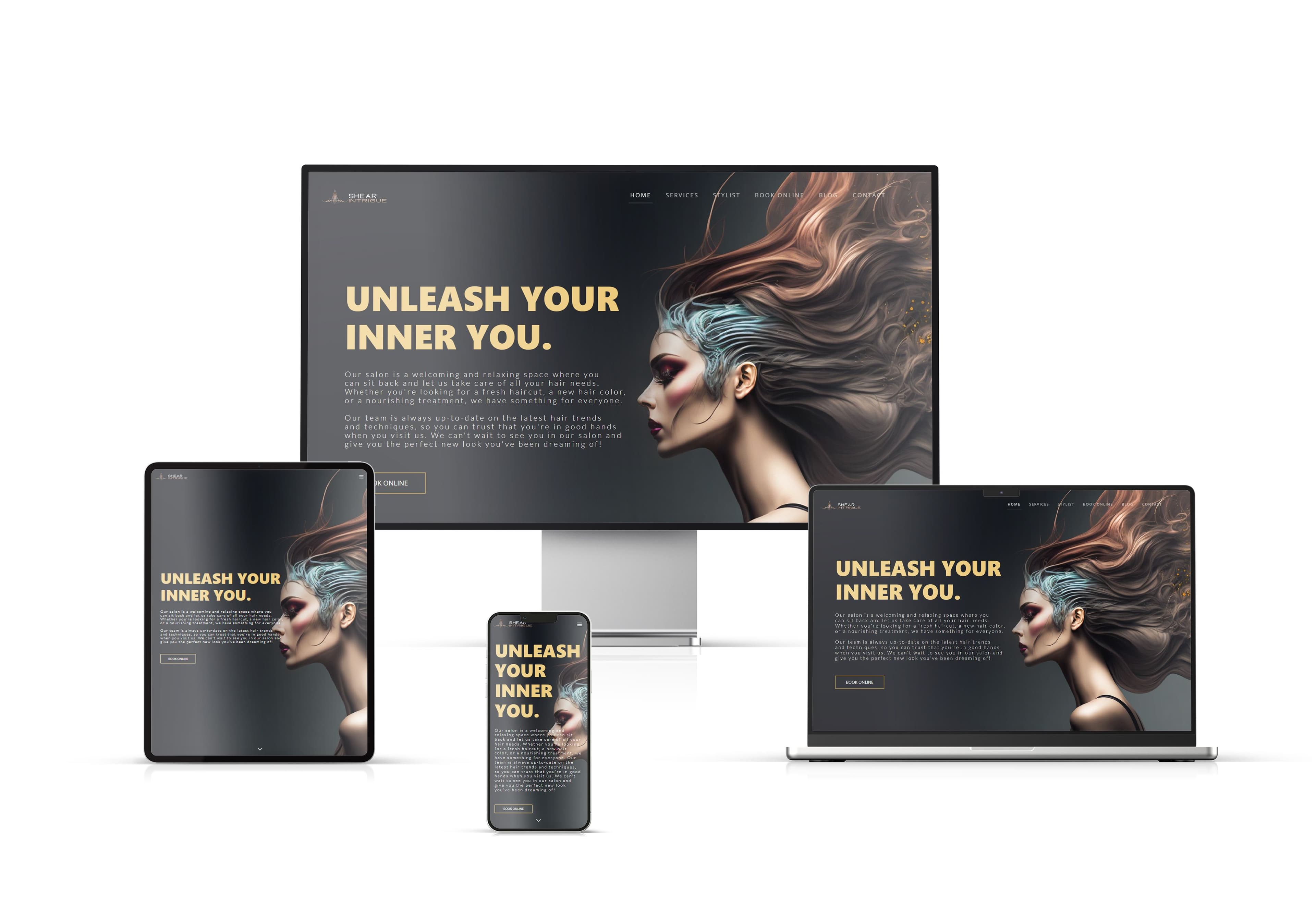 Shear Intrigue - Rebranding